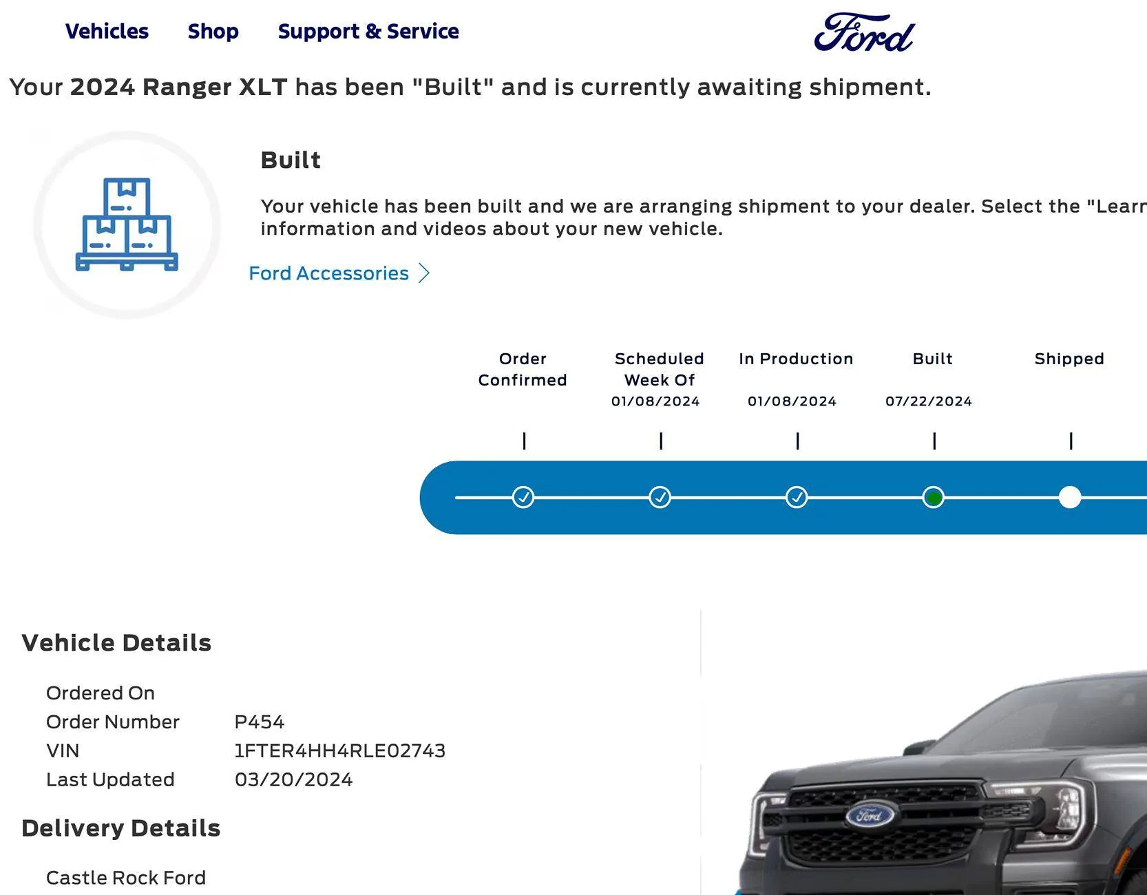 Ford Ranger Question answered: It takes SEVEN MONTHS to build a Ranger! Screenshot 2024-07-23 at 8.07.50 AM