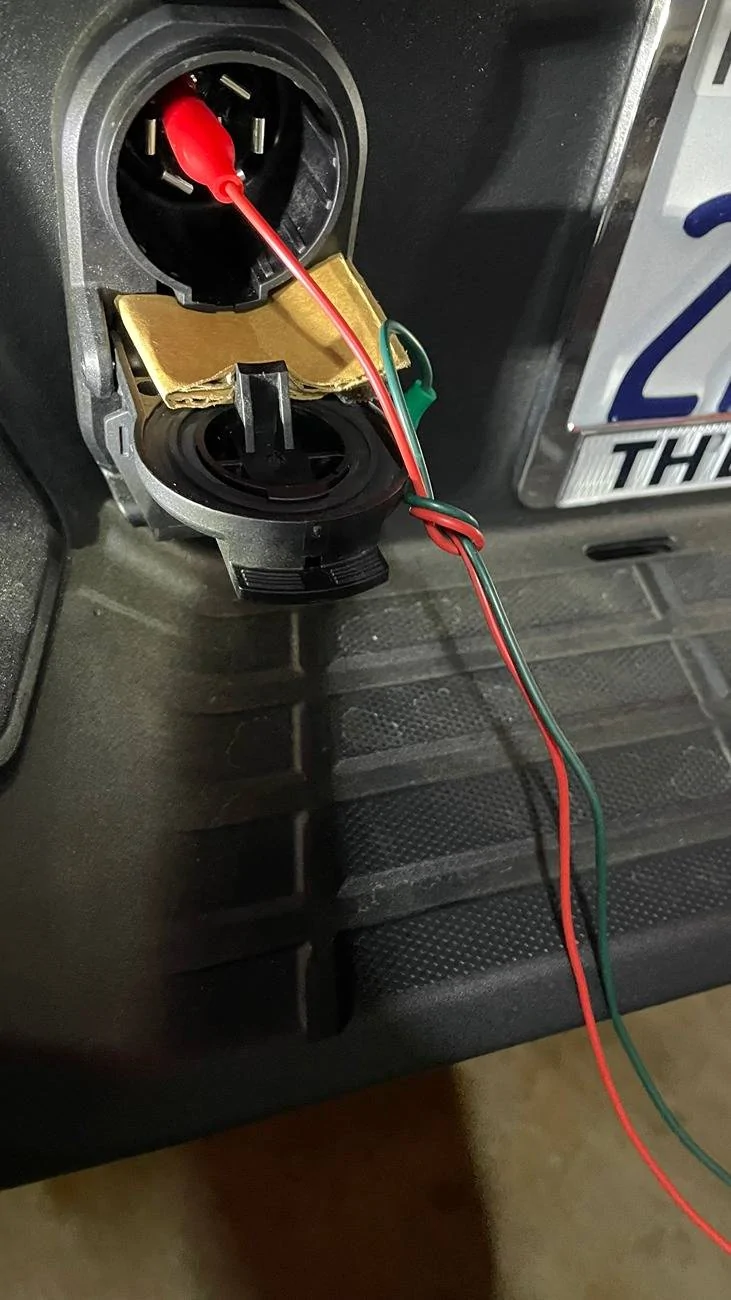 Ford Ranger wires for trailer brake controller '24 Ranger? IMG_2187