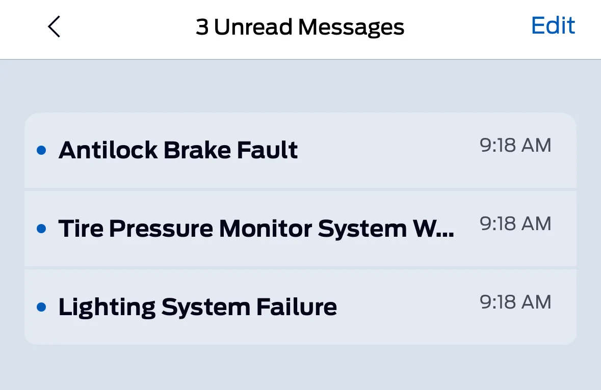 Ford Ranger Instrument Cluster Failed errors