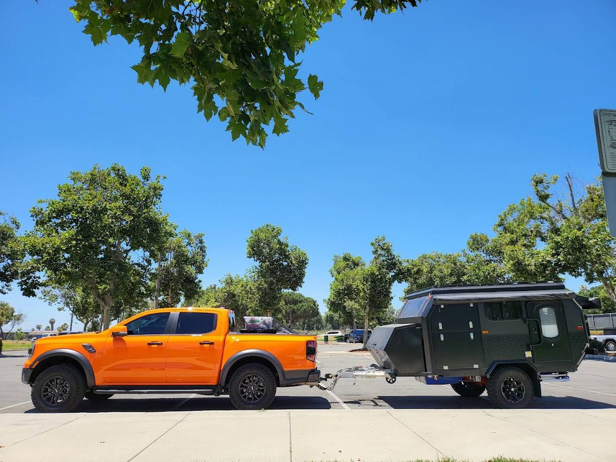 Ford Ranger Sunrise Orange Ranger Raptor Build - Orange County 00 - Trailer