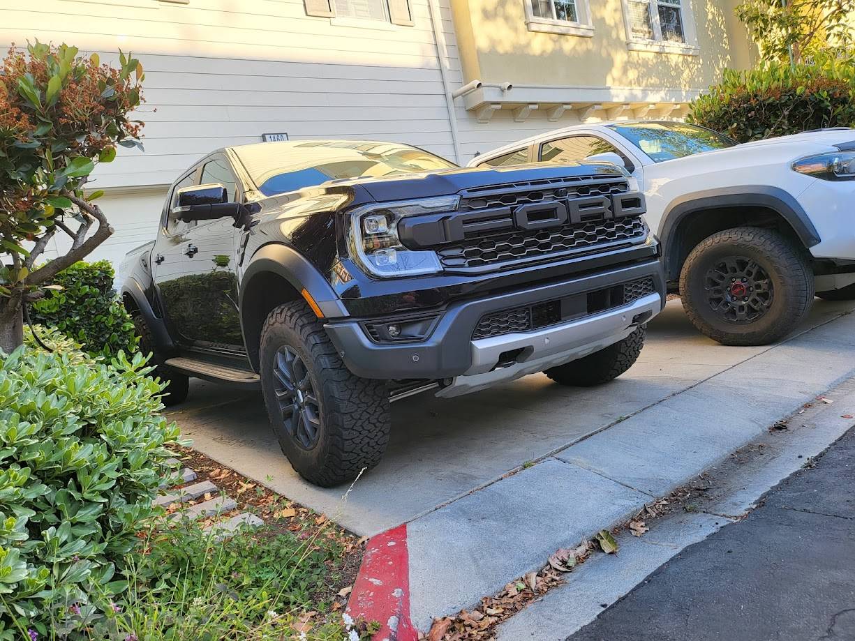 Ford Ranger Sunrise Orange Ranger Raptor Build - Orange County 01 -Stock