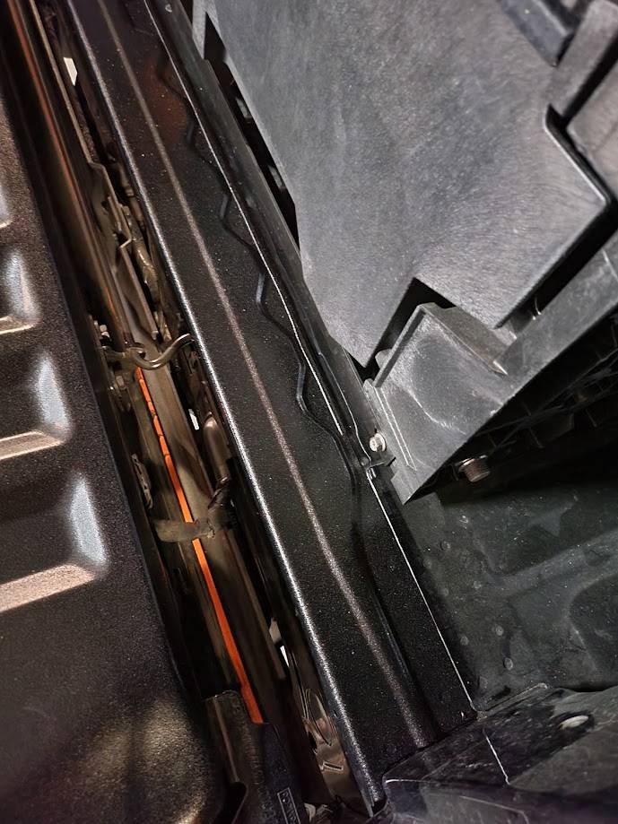 Ford Ranger Sunrise Orange Ranger Raptor Build - Orange County 09a - Tailgate Bedliner
