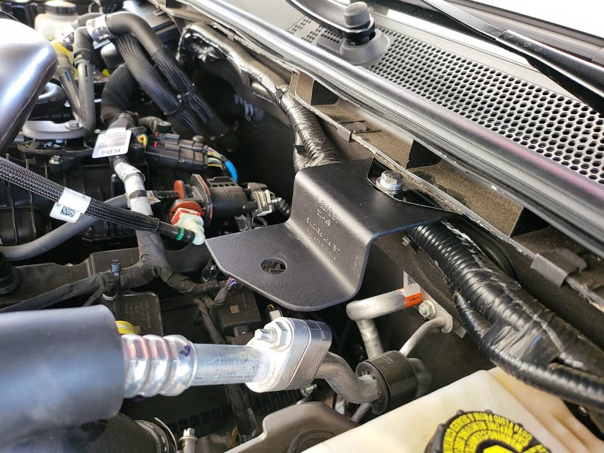 Ford Ranger Sunrise Orange Ranger Raptor Build - Orange County 10a - Turbo Inlet Catch Can