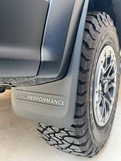 Ford Ranger 2024 Splash guards rearfla