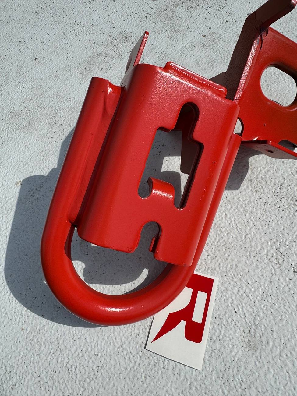 Ford Ranger Ranger Raptor red tow hooks (painted) IMG_0532
