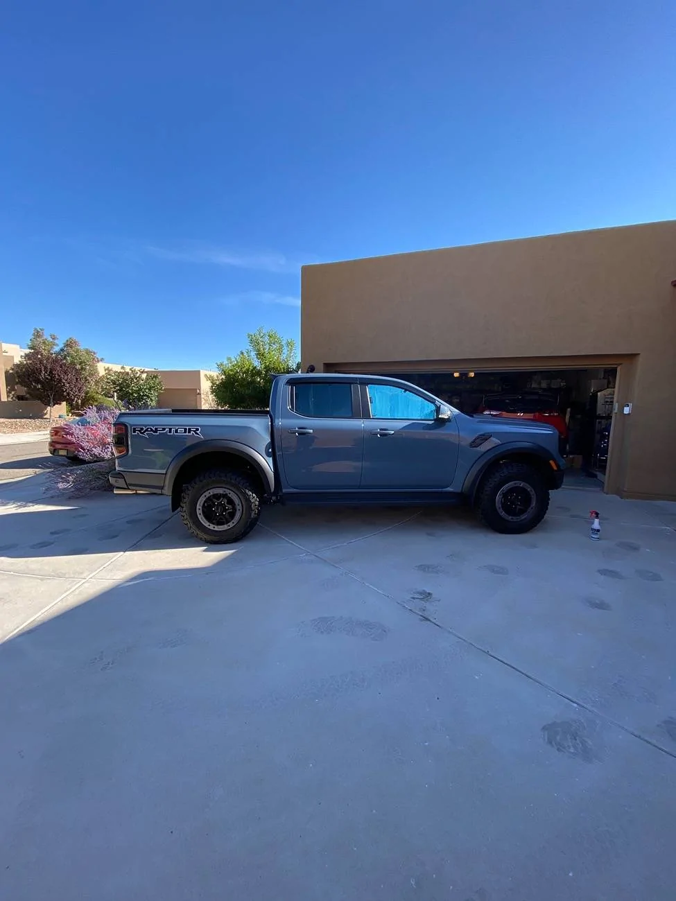 Ford Ranger Aeroskin door window deflectors (low profile) installed on my 2024 Ranger IMG_2764