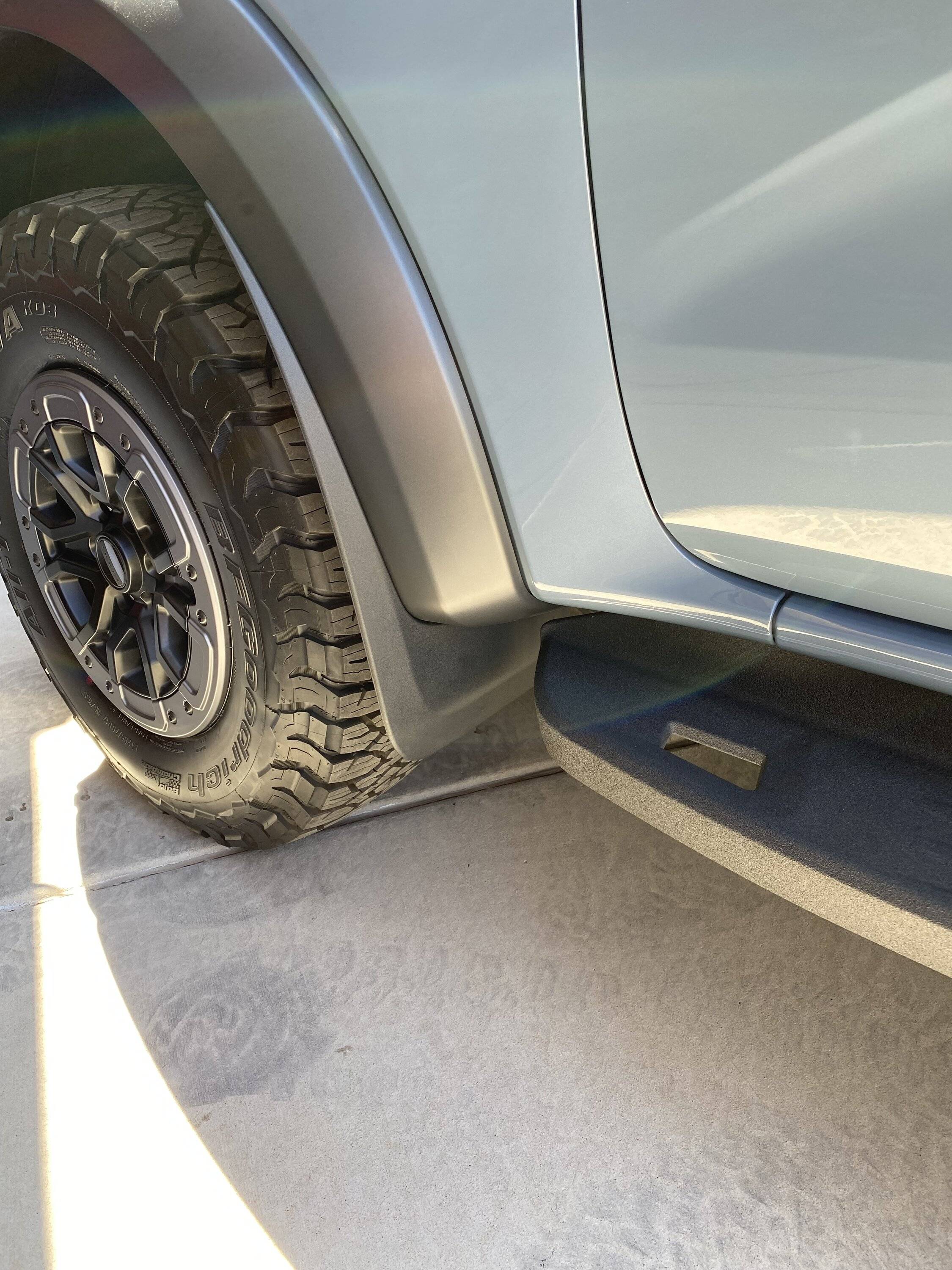 Ford Ranger Installed Ford Performance Mudflaps👍 IMG_2774