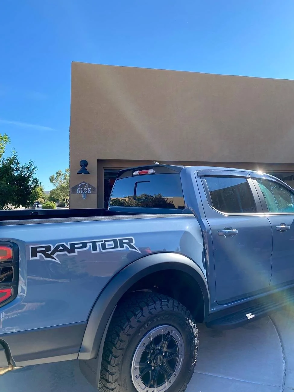 Ford Ranger New Hood Protector / Deflector and Cab Spoiler Install on 2024 Ranger Raptor IMG_2773