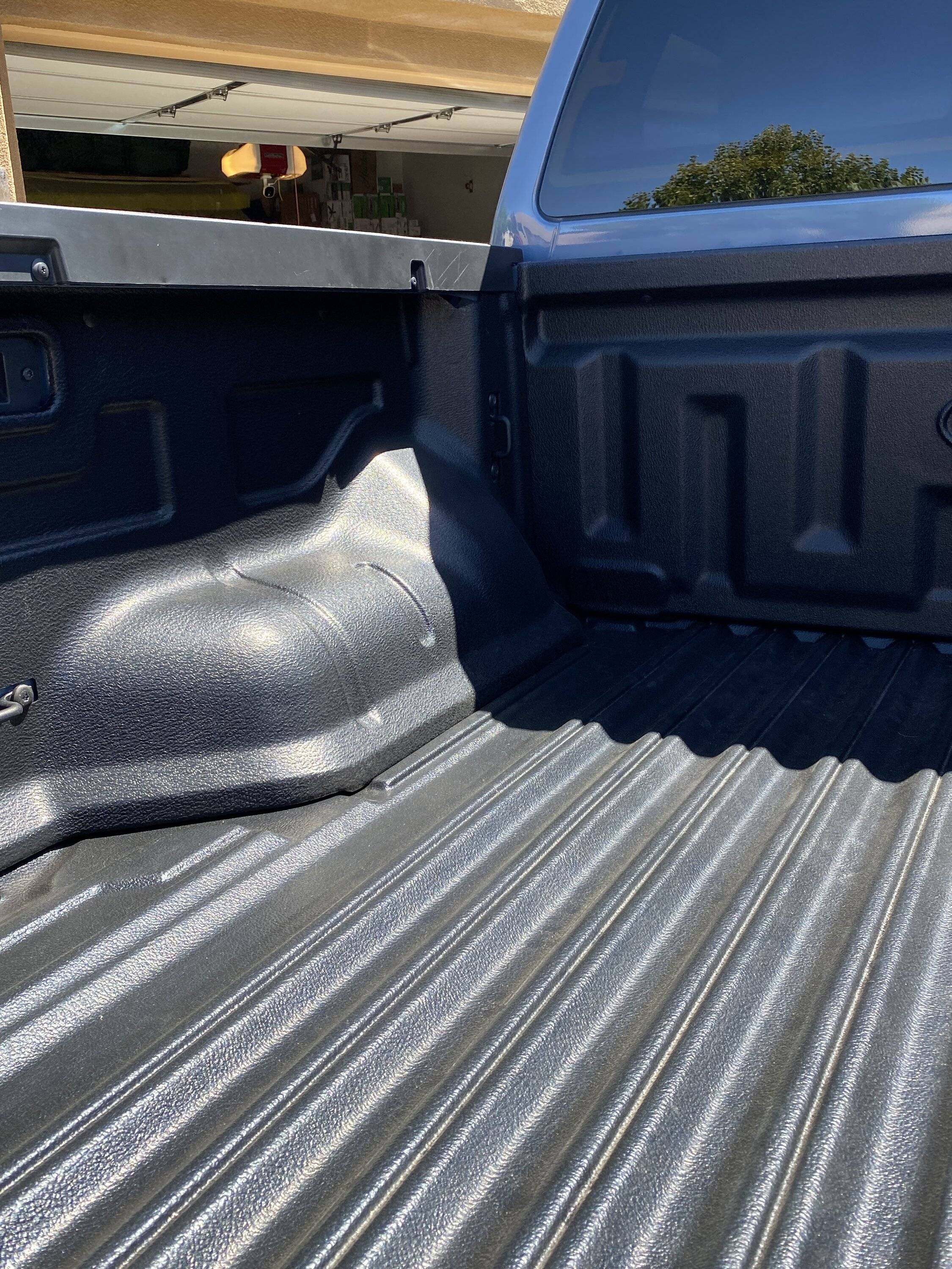 Ford Ranger Ford Accessory Bed Liner and Keypad Installed IMG_2782