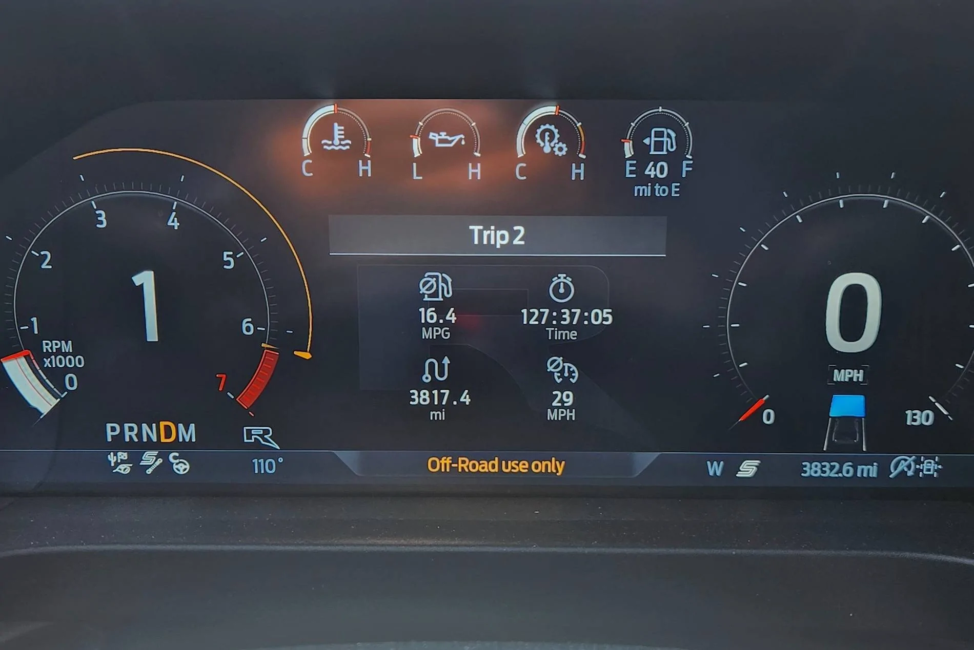Ford Ranger Daily drive in Sport mode 20240820_144928
