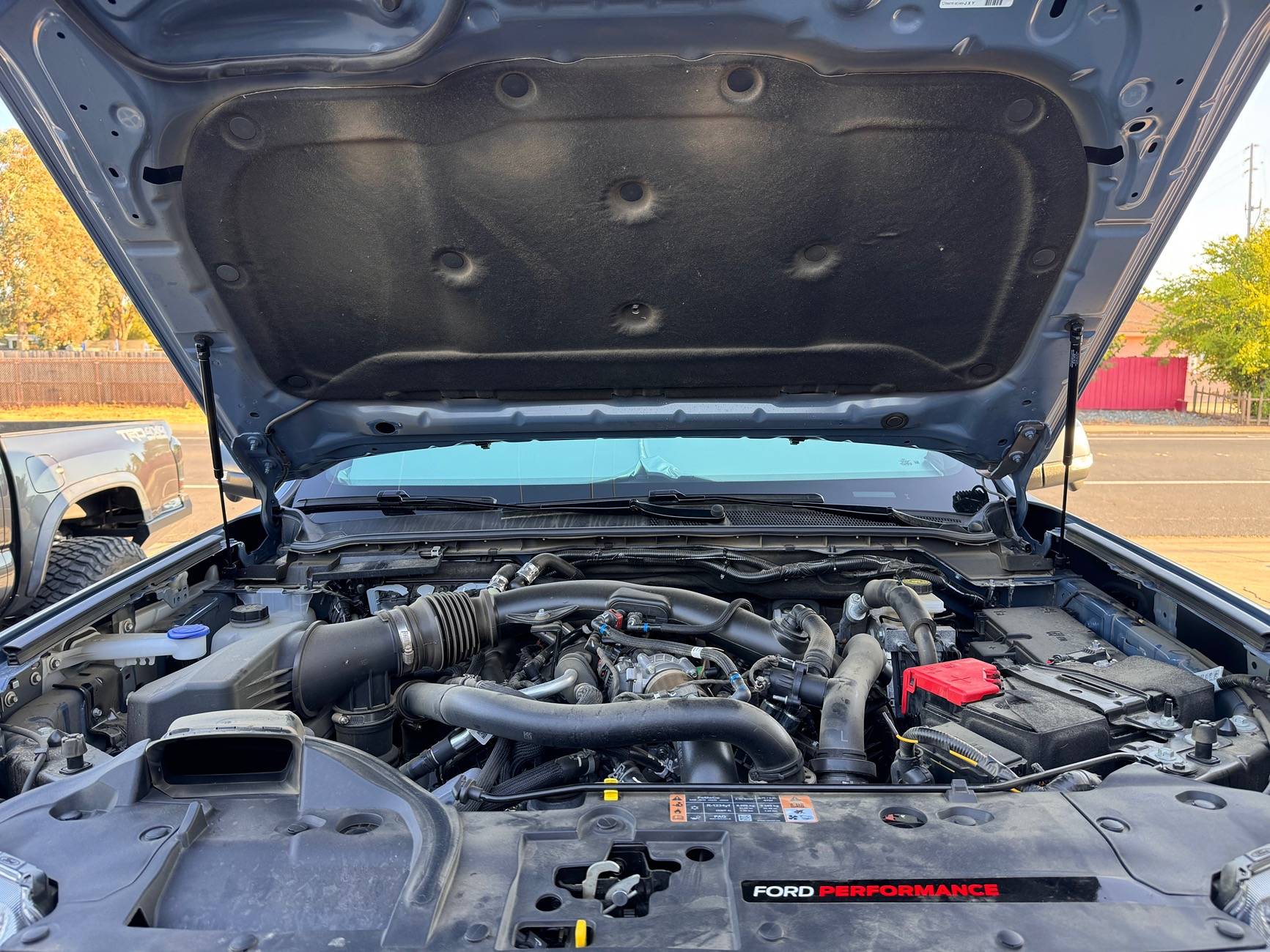 Ford Ranger Installed Redline Tuning Bolt in Hood Struts! IMG_6968