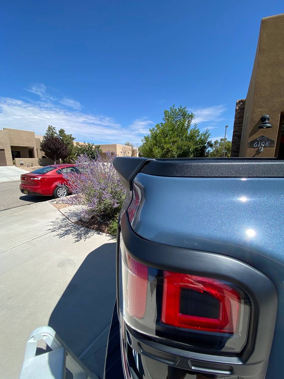 Ford Ranger Ranger Tailgate Spoiler Installed IMG_2831