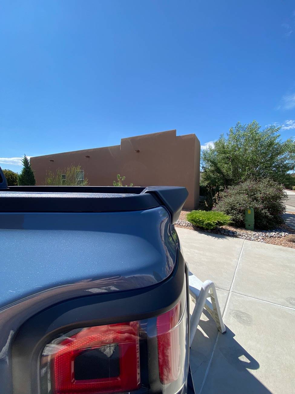 Ford Ranger Ranger Tailgate Spoiler Installed IMG_2830