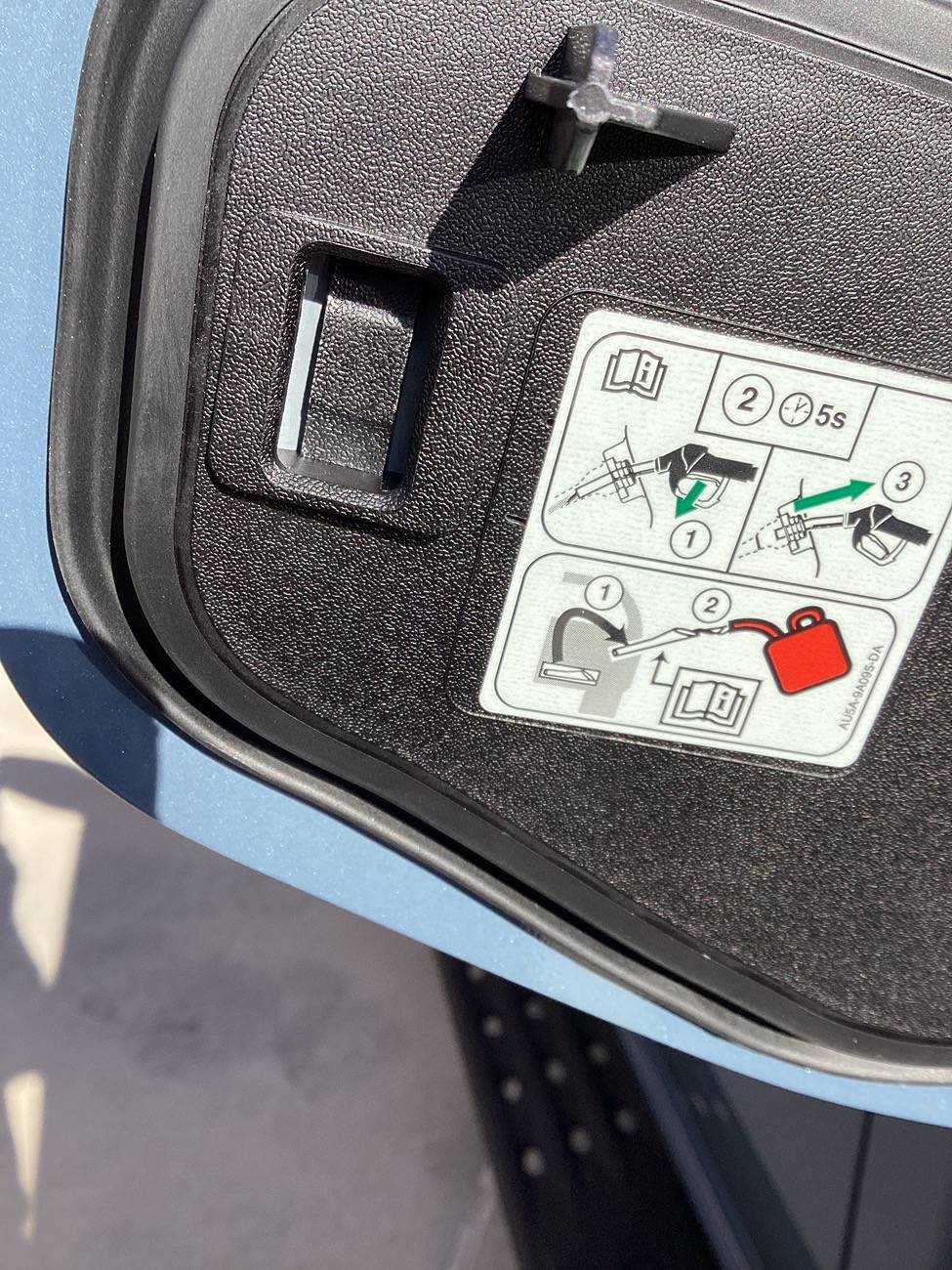Ford Ranger Fuel door keeps popping open IMG_1194