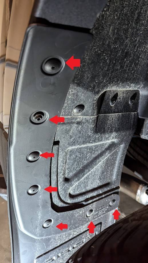 Ford Ranger Ford OEM Molded Mud Flaps installation instructions? PXL_20240901_200549899