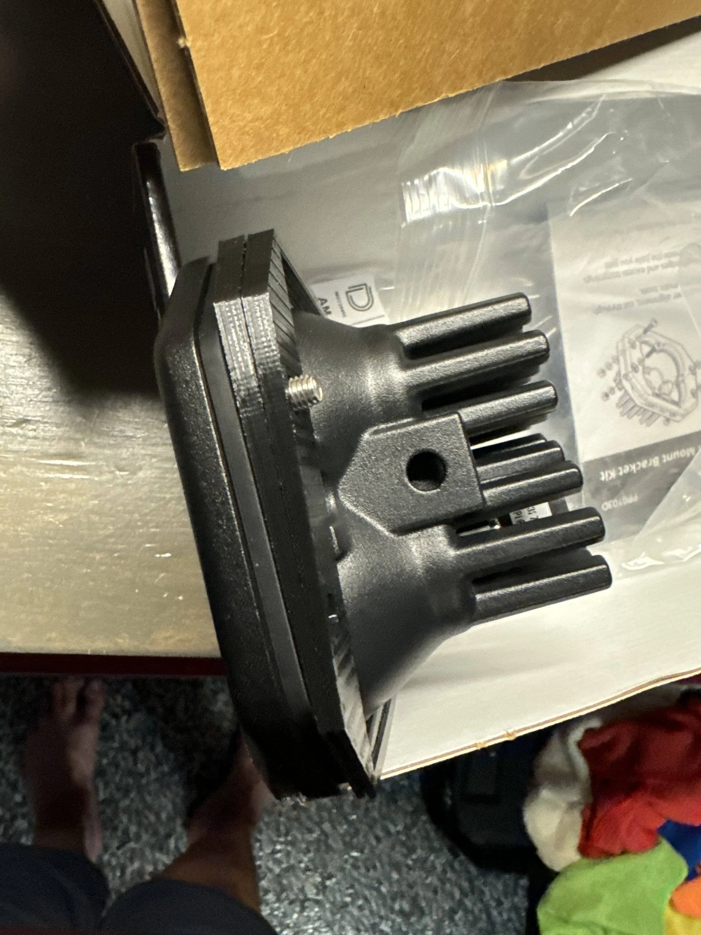 Ford Ranger Diode Dynamics SS3 Sport Combo Installed in Rear Bumper w/ help from 3D print IMG_2645