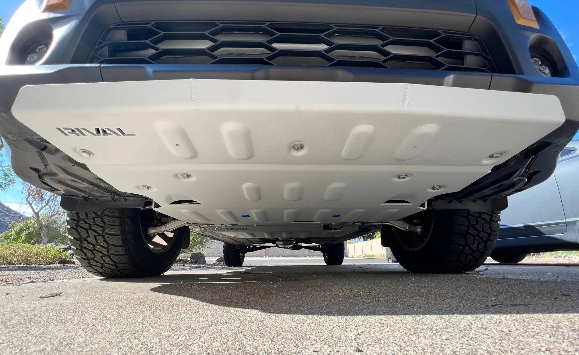 Ford Ranger RIVAL 4x4 Fuel Tank Skid Plate Installed IMG_7469