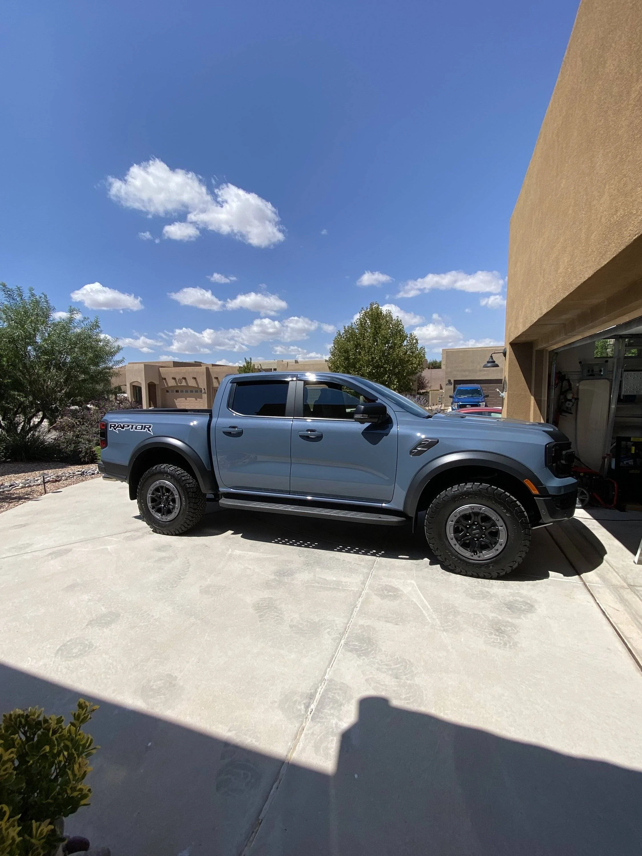 Ford Ranger Matte Black Mirror Covers Installed IMG_2845