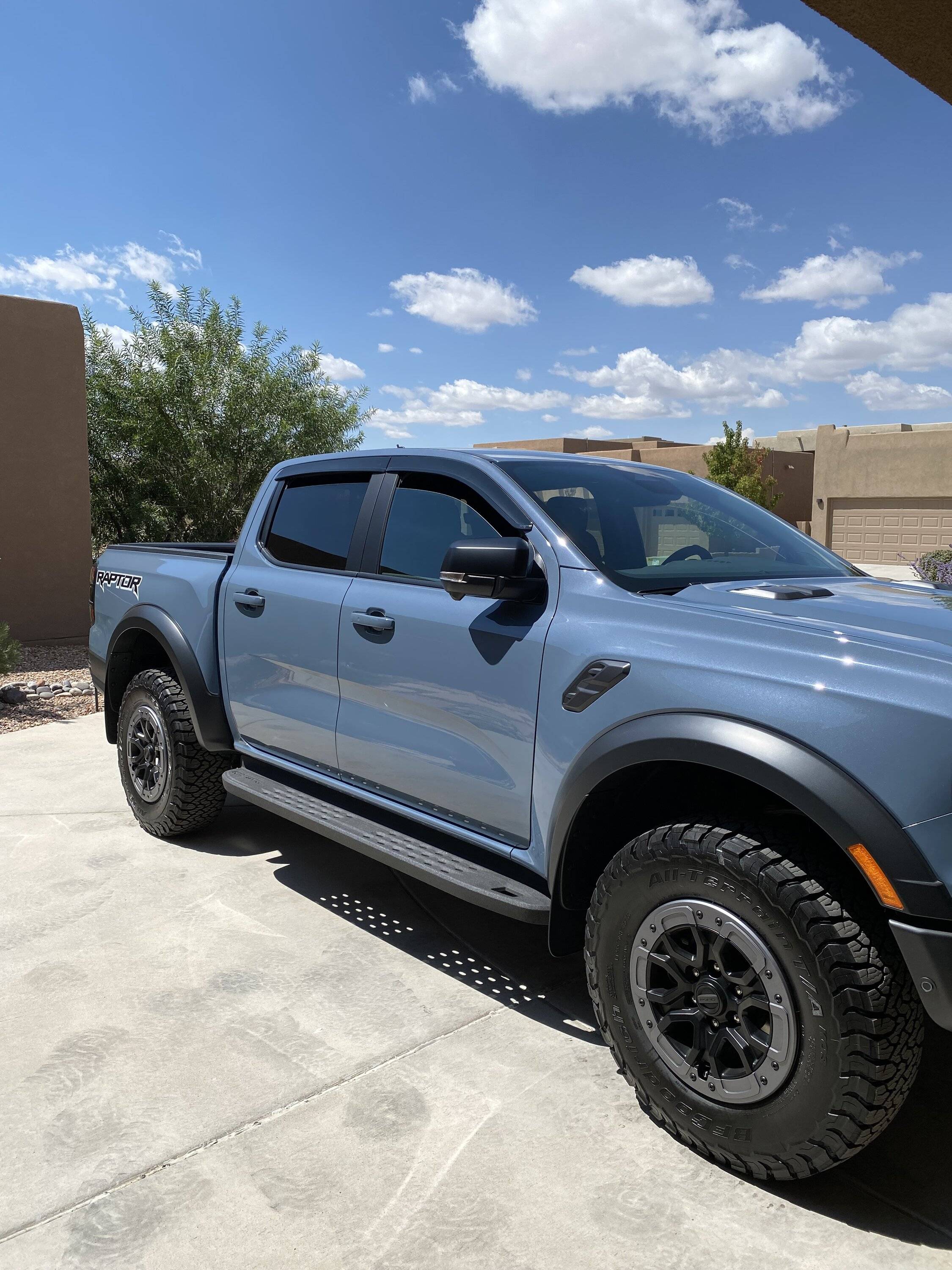 Ford Ranger Matte Black Mirror Covers Installed IMG_2842