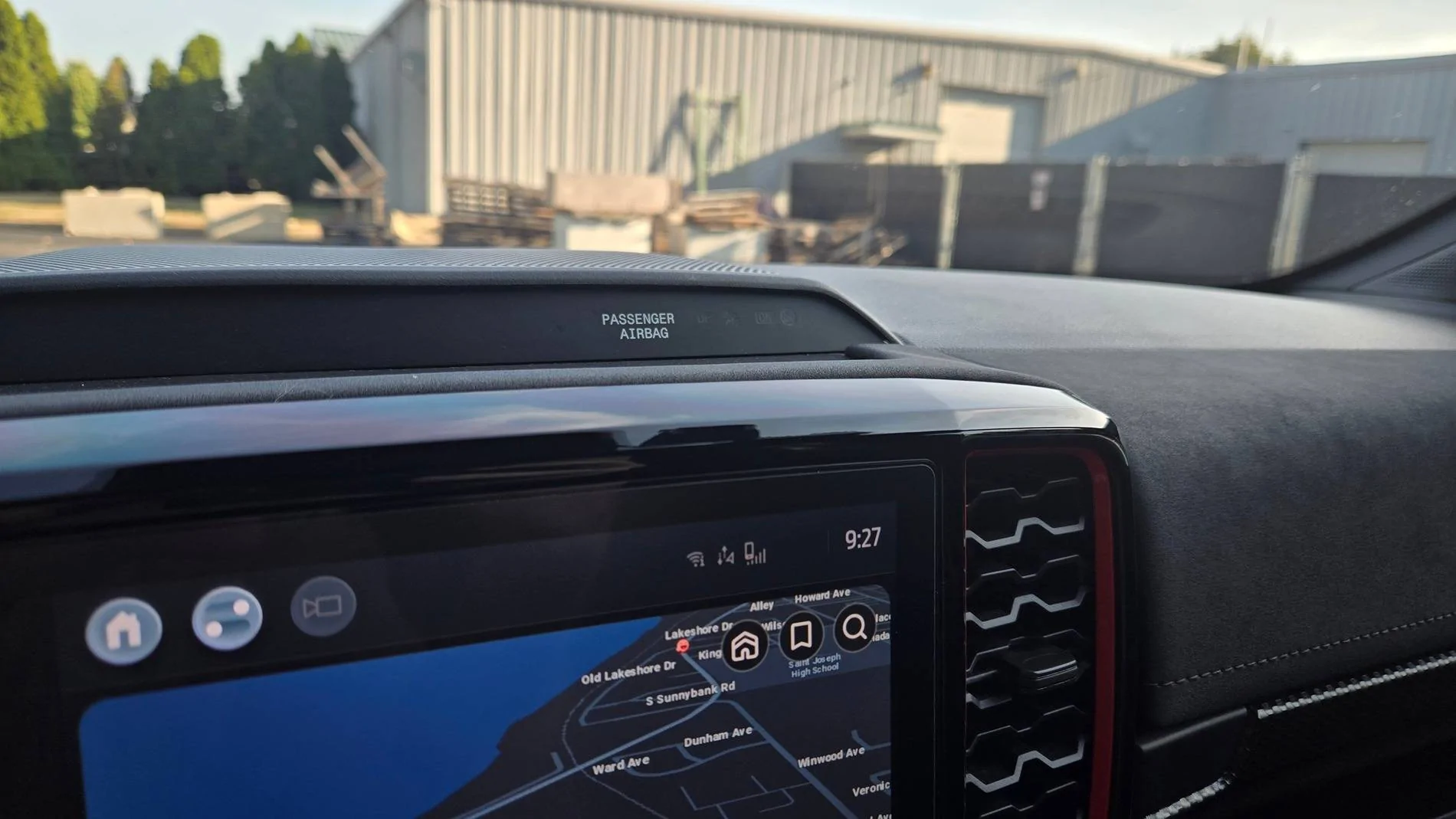 Ford Ranger Part of Dash Not Sitting Right Above Infotainment Screen 20240913_092728