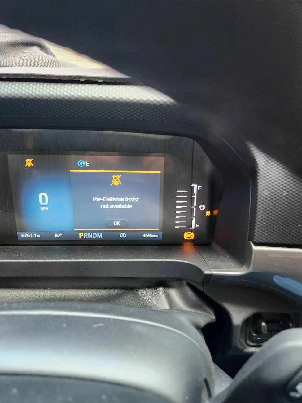 Ford Ranger Multiple electronic issues on dash 20240913_172613