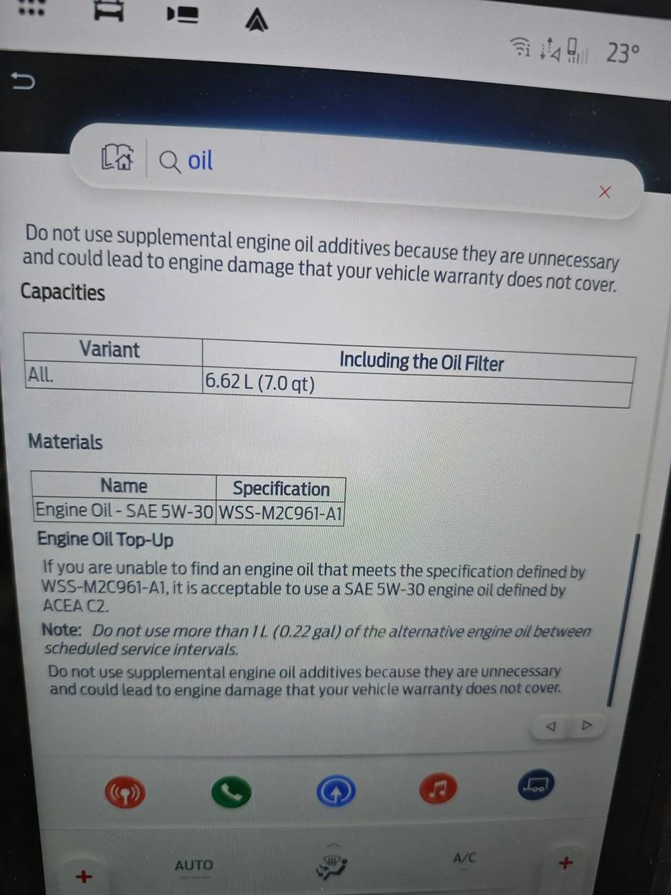 Ford Ranger URGENT: First oil change in Spain at Ford dealership IMG_20240920_165904