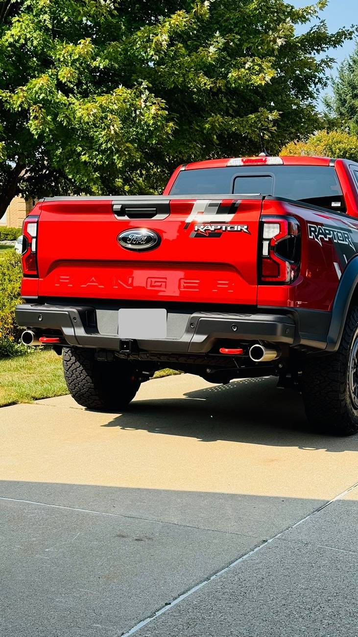 Ford Ranger Ranger Raptor red tow hooks (painted) IMG_0117