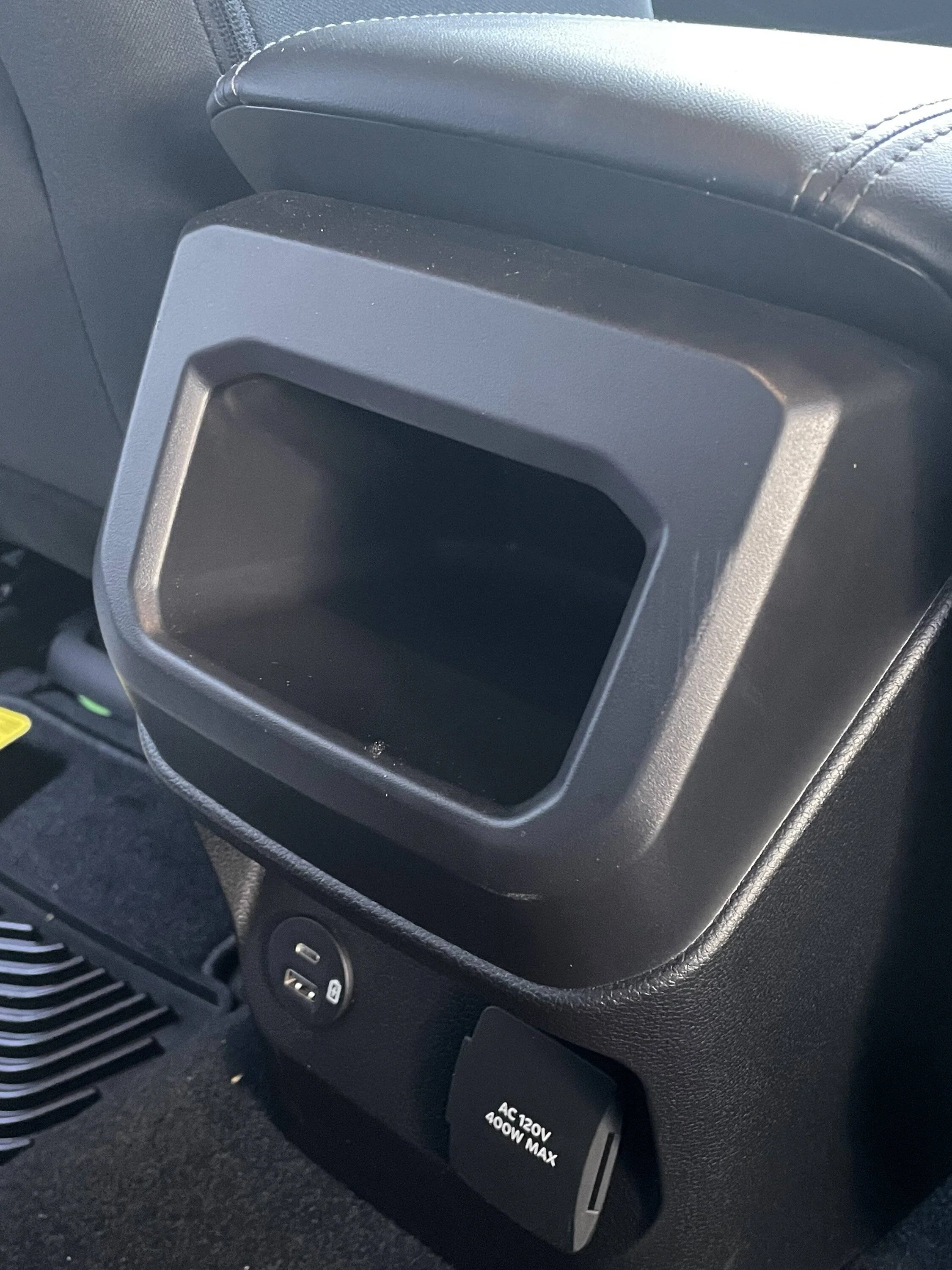 Ford Ranger Console space what fits back there? IMG_5419