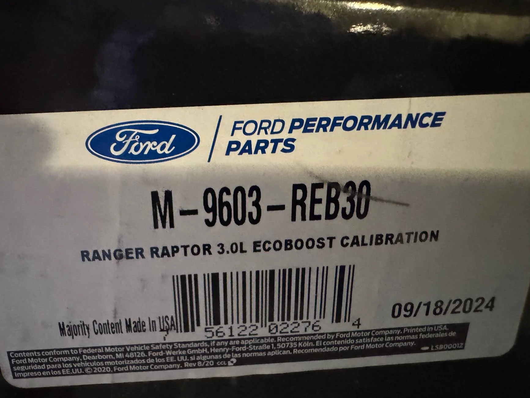 Ford Ranger FORD PROCAL RECEIVED IMG_9781