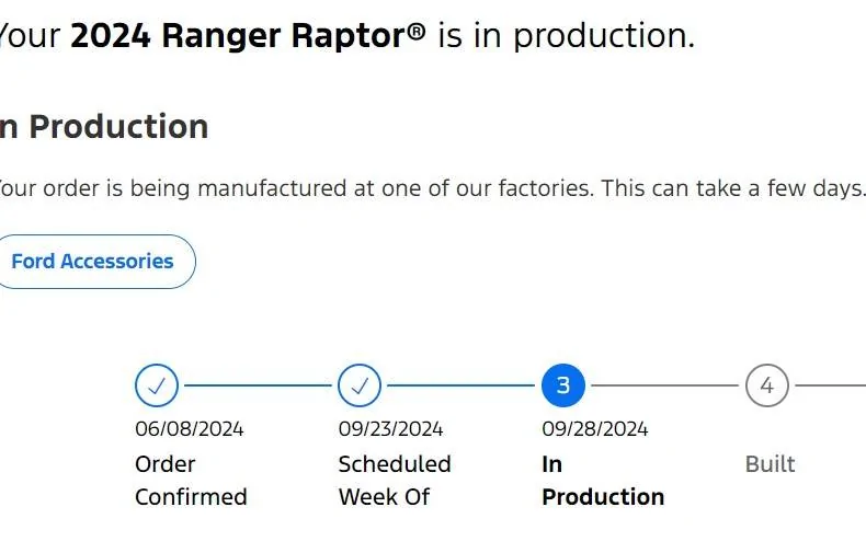 Ford Ranger Some info from Ford on the massive delivery delays Screenshot 2024-10-07 180315