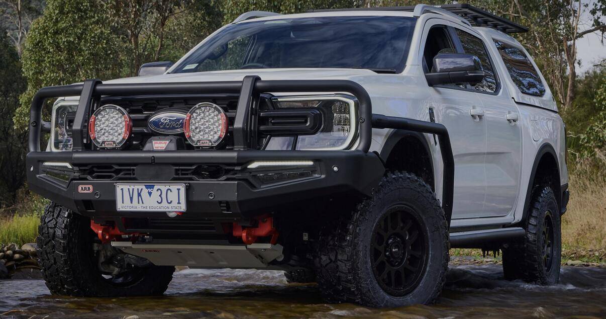 Ford Ranger DD Offroad Front Bumper w/ Bull Bar 1728394377998-no