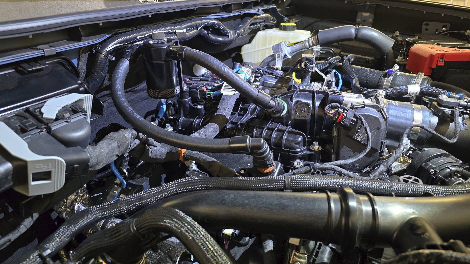Ford Ranger J&L Bronco 2.7 Oil Separator Installed 20241008_135627
