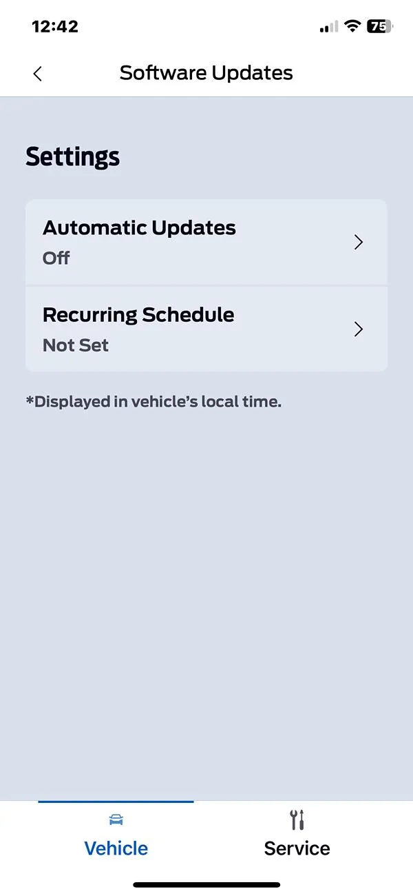 Ford Ranger New FordPass App Update (5.6.0) IMG_5498