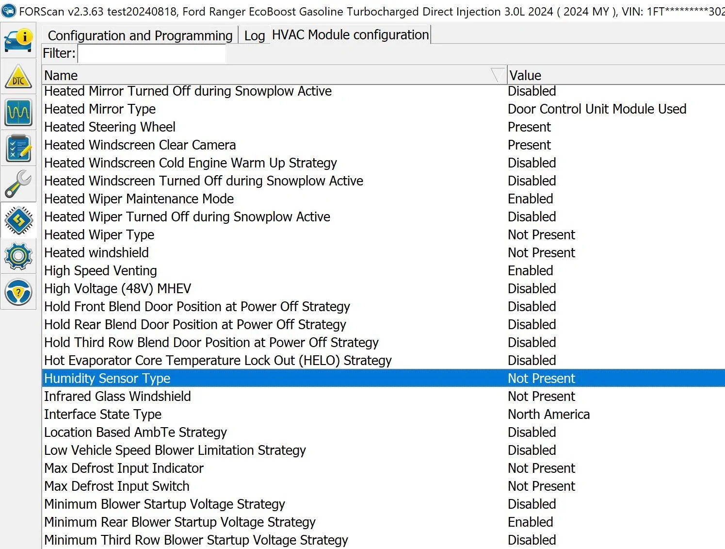 Ford Ranger FORScan NA Ranger 6th Gen (2024+) Crowdsourced Spreadsheet Capture2