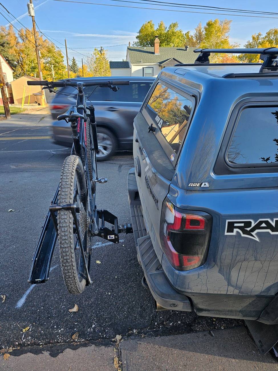 Ford Ranger Hitch Mount Bike Racks - What Clears the Tailgate? 20241012_084508
