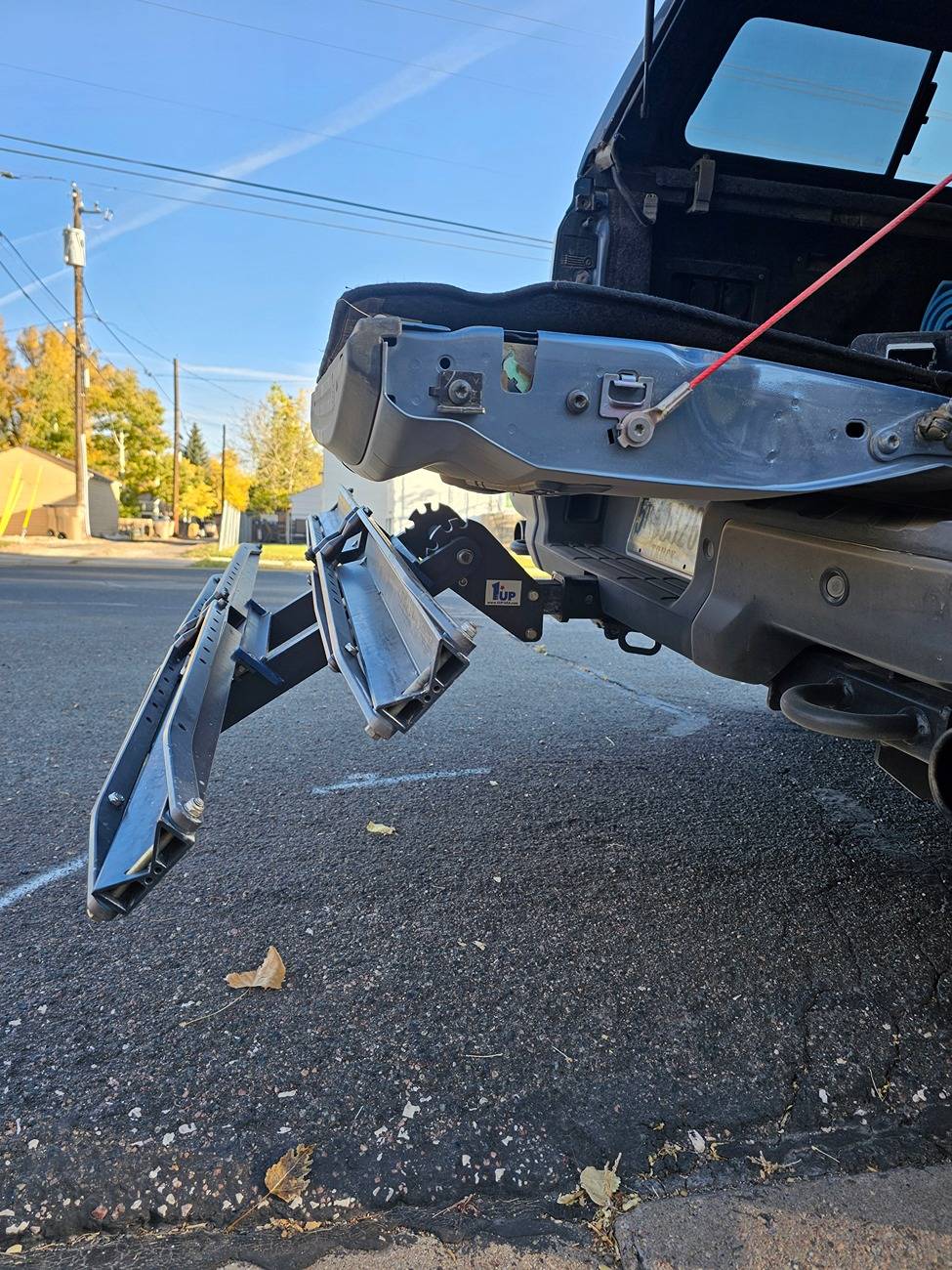 Ford Ranger Hitch Mount Bike Racks - What Clears the Tailgate? 20241012_084337