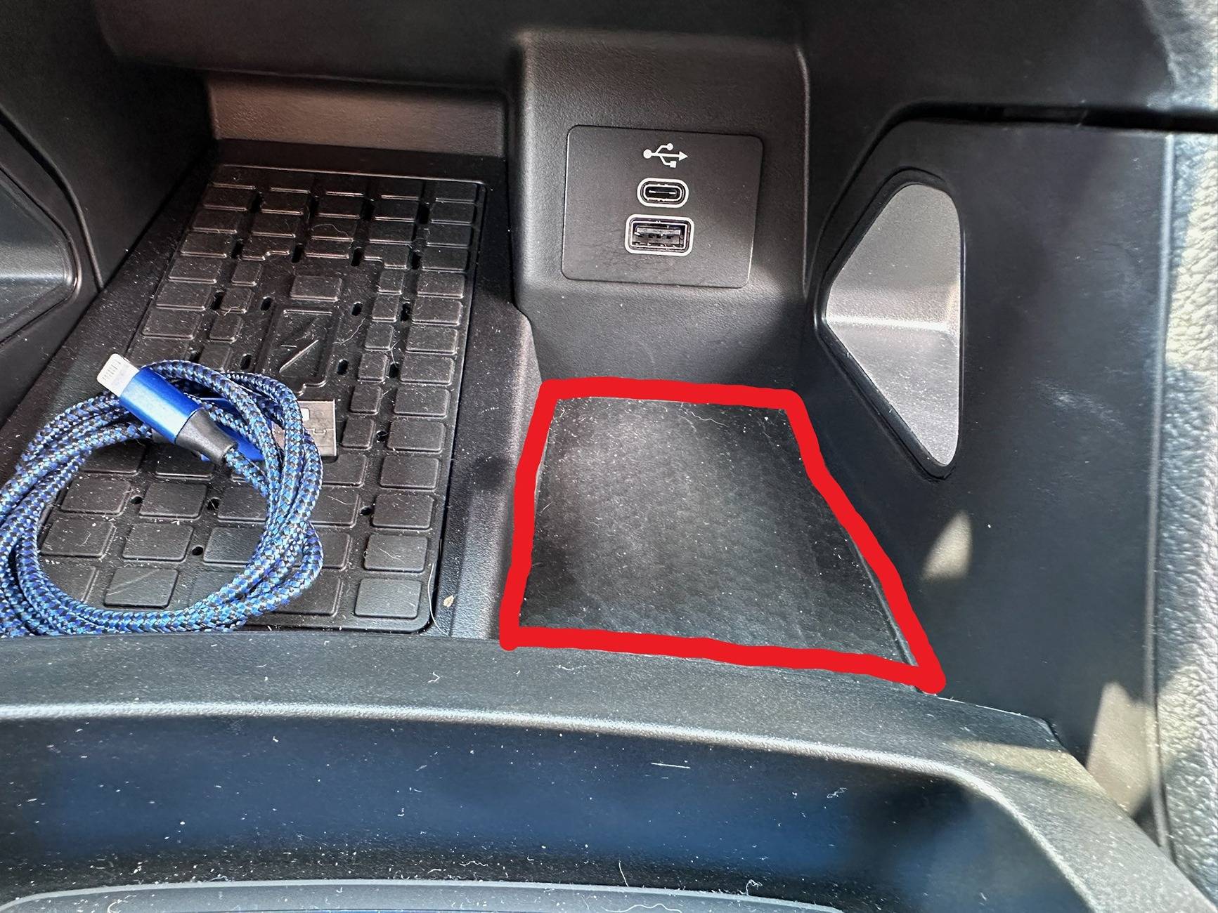 Ford Ranger What's under this? cubby