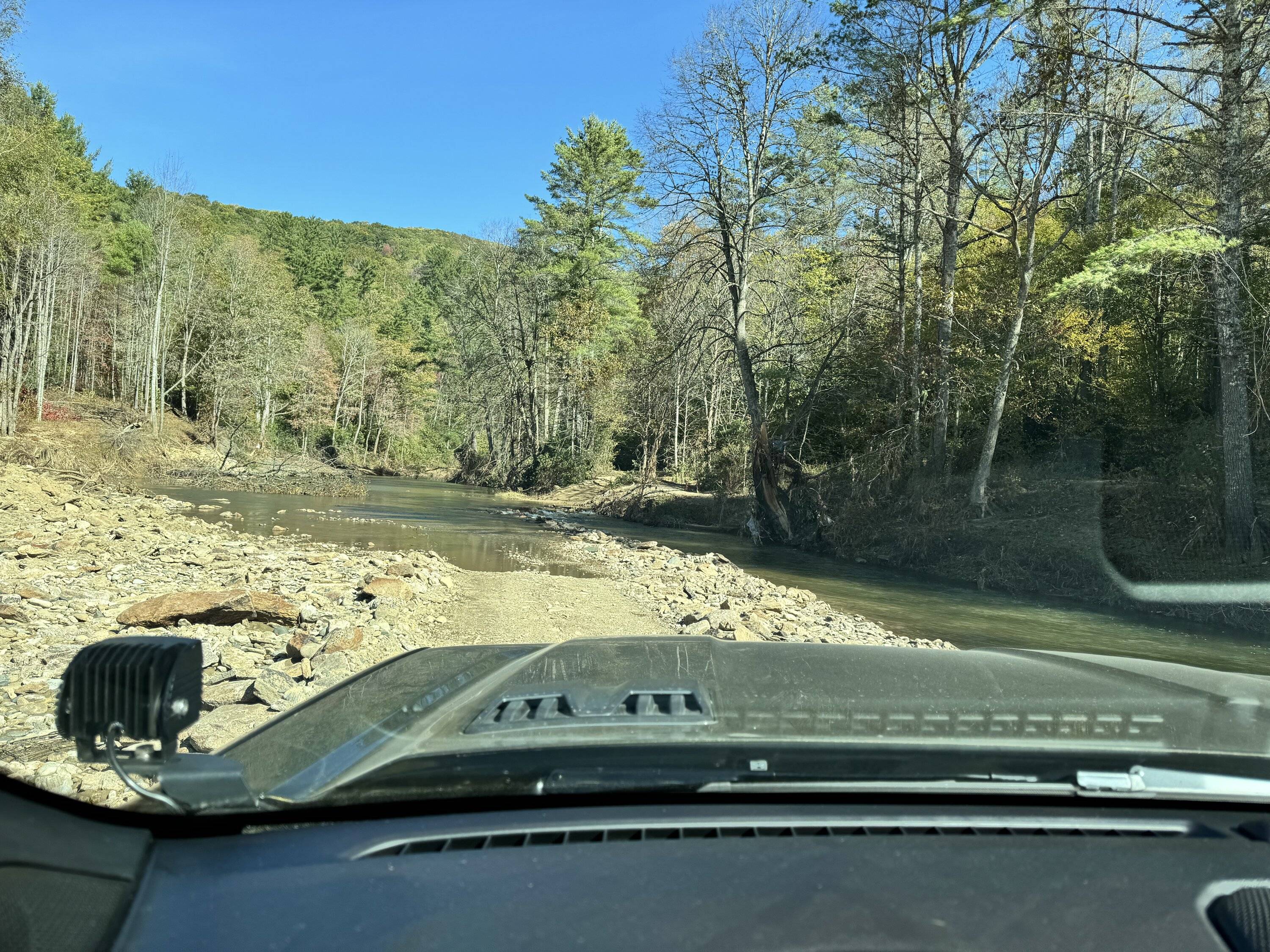 Ford Ranger Ranger Raptor helping in W. NC post-hurricane IMG_1379