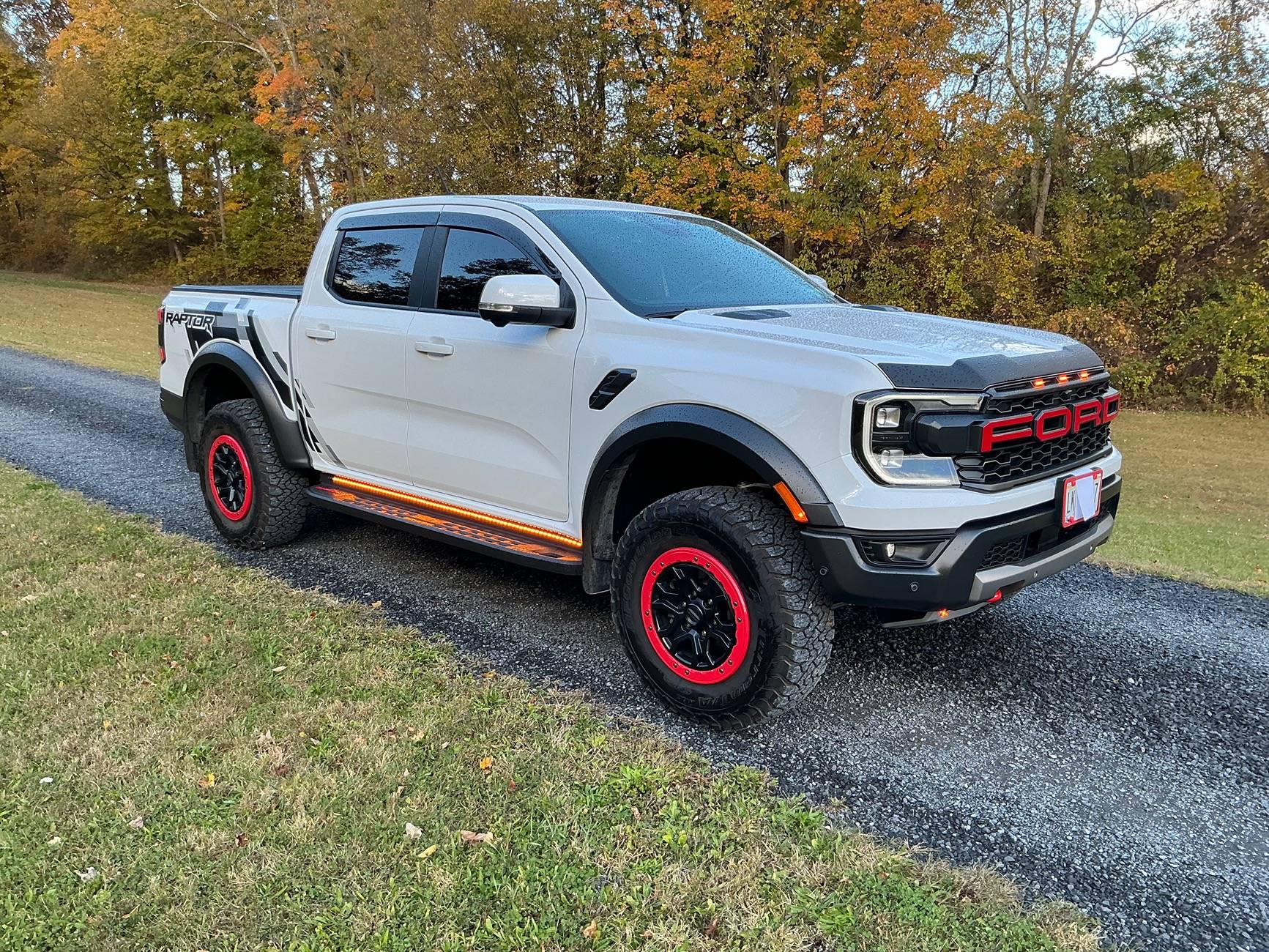 Ford Ranger Eibach coil spring level kit installed on Ranger Raptor - photos IMG_0002