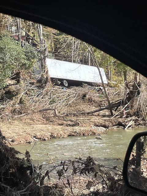 Ford Ranger Ranger Raptor helping in W. NC post-hurricane IMG_6616