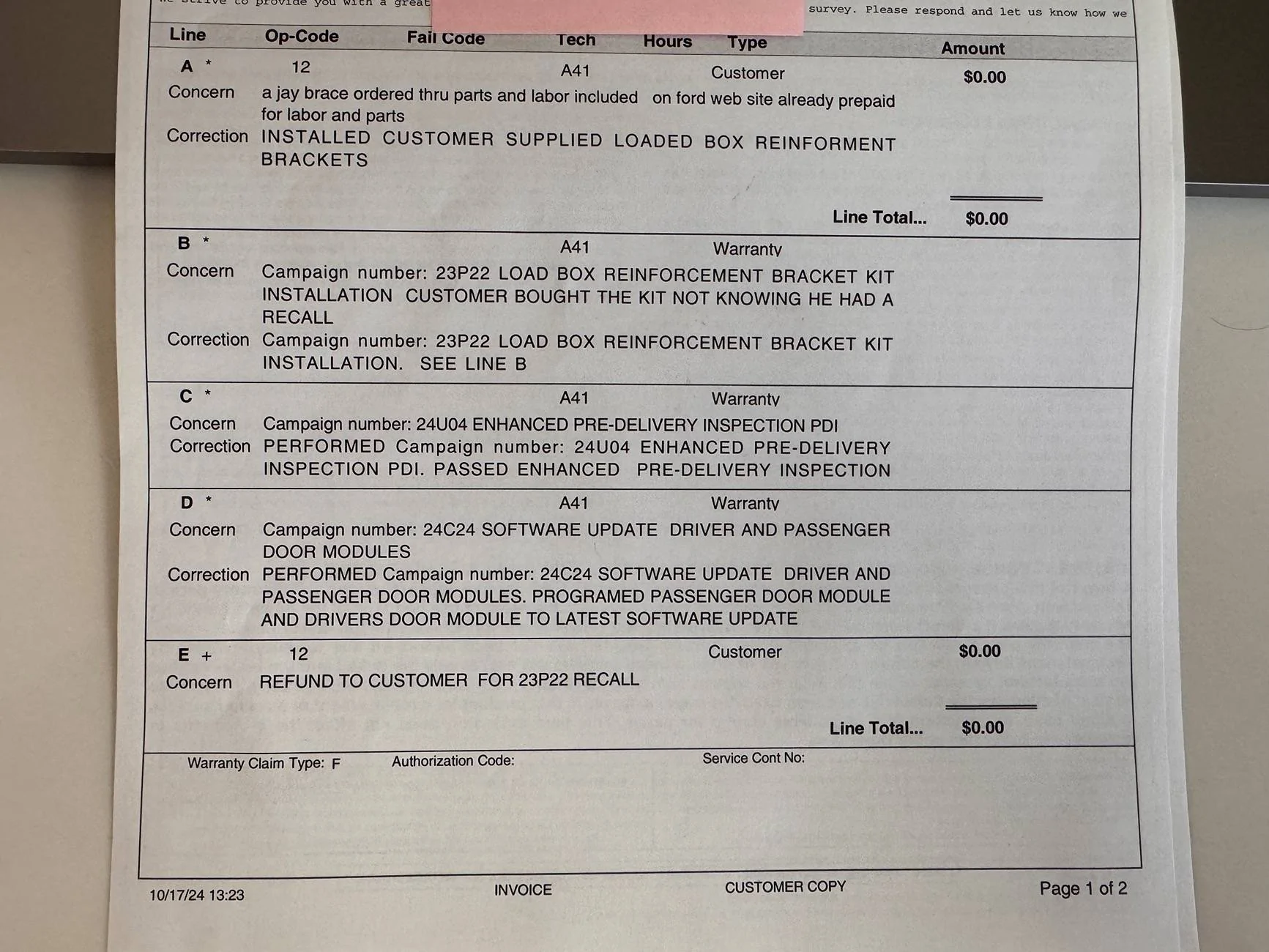 Ford Ranger J - Braces CONFIRMED NOT needed for Raptors after 9/12 IMG_7541
