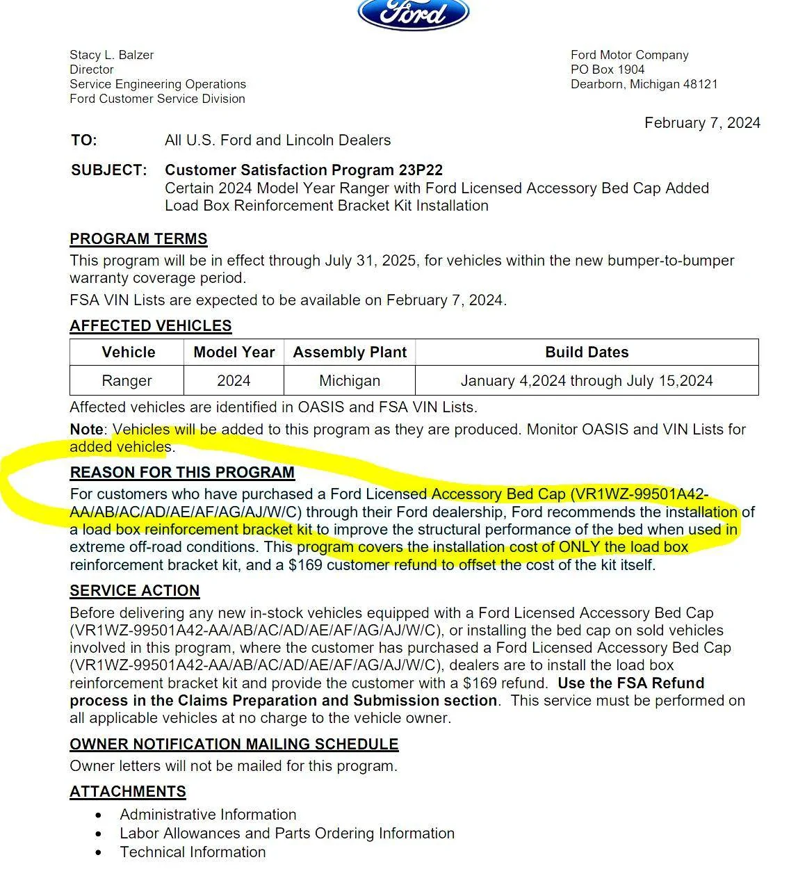 Ford Ranger J - Braces CONFIRMED NOT needed for Raptors after 9/12 Captur
