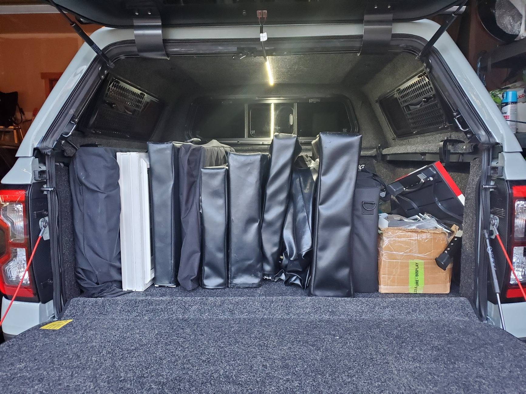 Ford Ranger ARE CX-Revo Topper Installed Excellent Paint Match 1729433573964-2c