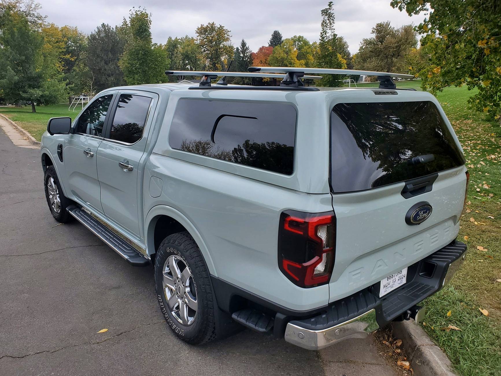Ford Ranger ARE CX-Revo Topper Installed Excellent Paint Match 1729433718448-1v