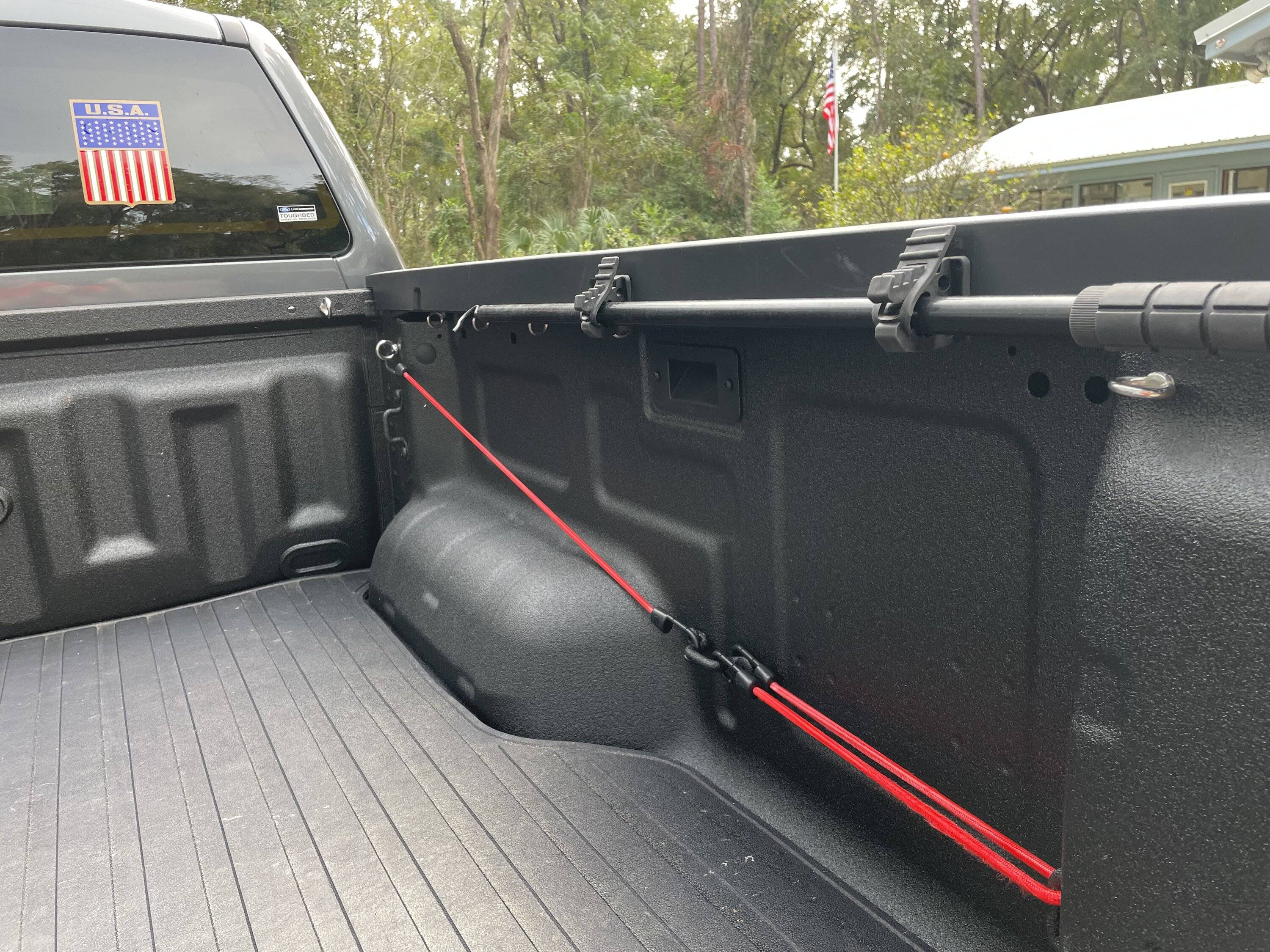Ford Ranger Added some tie downs to bed today. IMG_5531