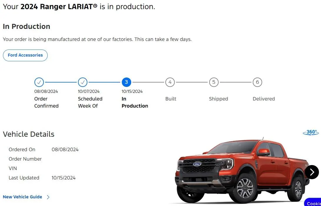 Ford Ranger Ranger 2.7L V6? What is your build date? IMG_3999