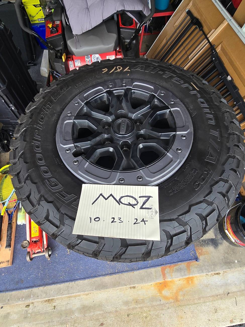 Ford Ranger 4 - KO3 Stock Tires/Beadlock Wheels/Includes TPMS 20241023_155355