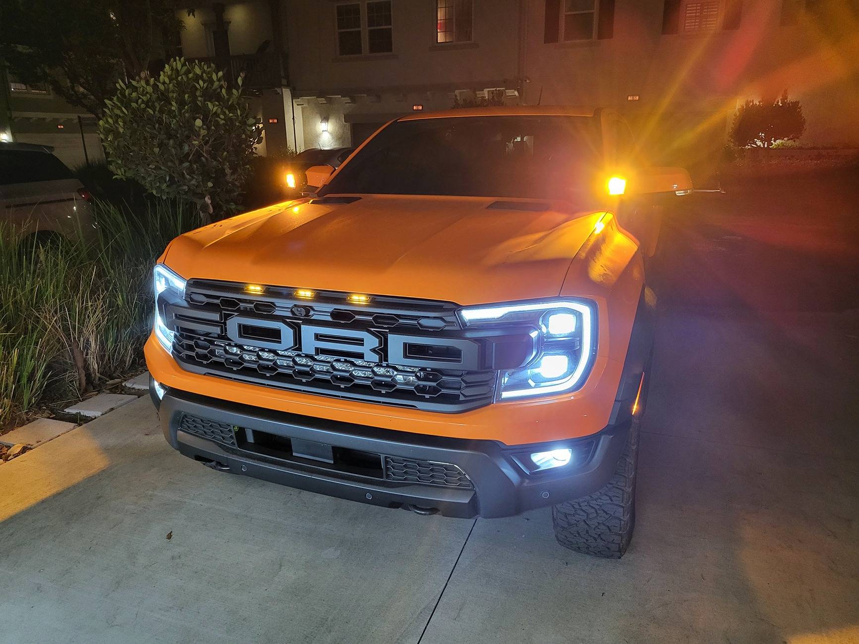 Ford Ranger Sunrise Orange Ranger Raptor Build - Orange County 20241025_211918
