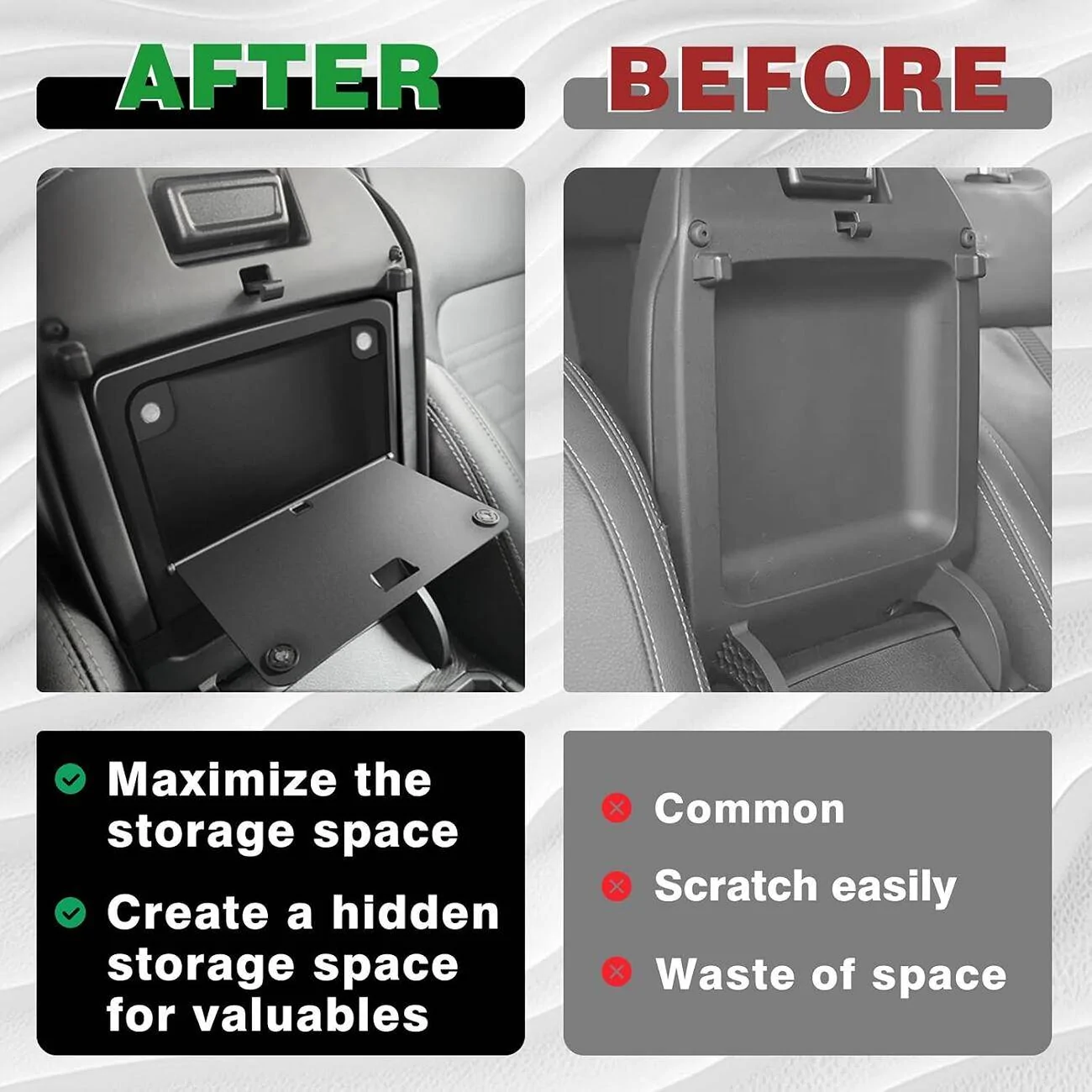 Ford Ranger Muslogy Auto's Ranger new product-Hidden Organizer 1730432832068-lt