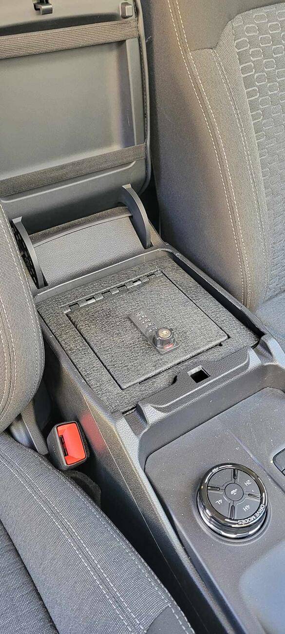 Ford Ranger New: Center Console Safe Vault by Muslogy Auto for Ford Ranger 1731036641799-v1